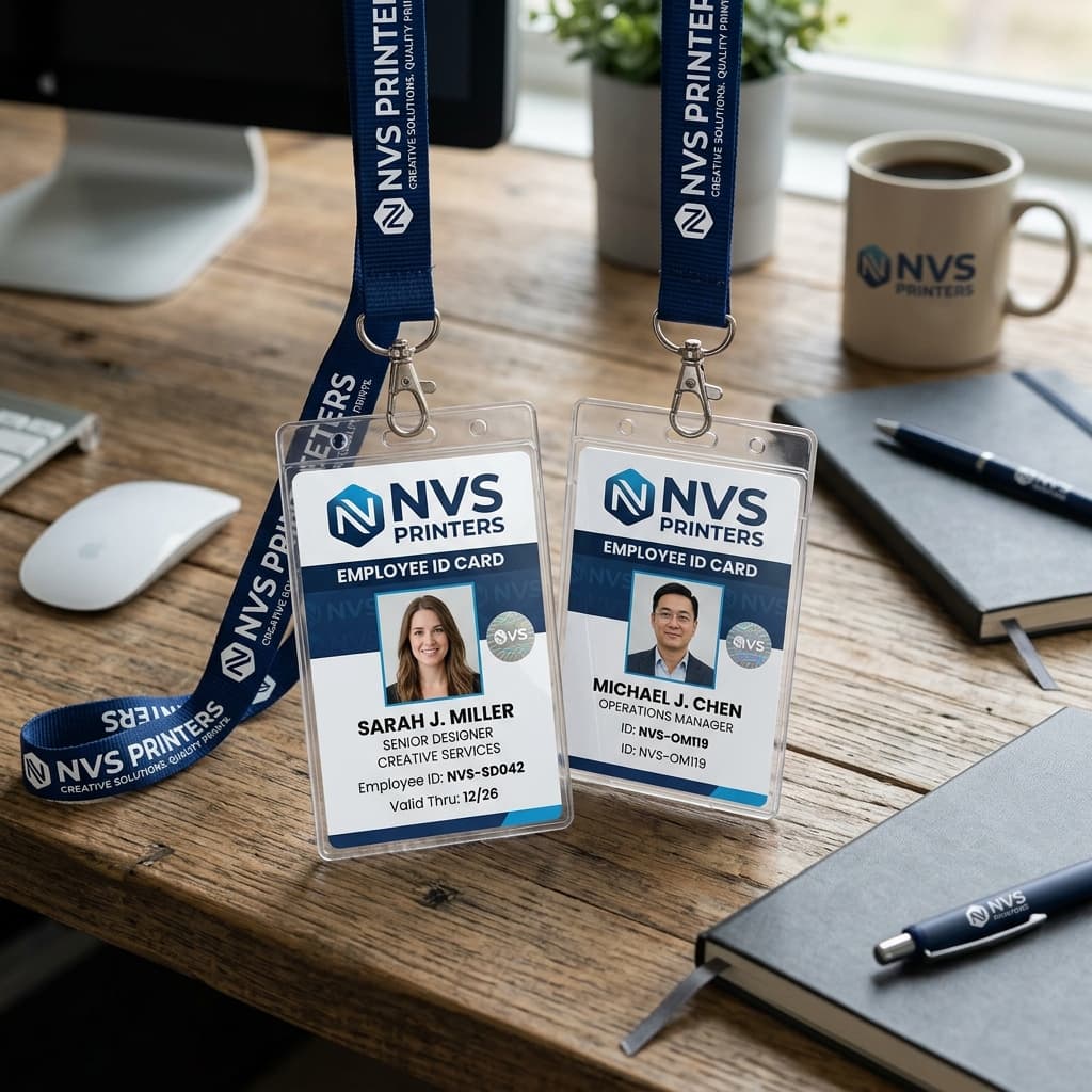 ID card printing Hyderabad — PVC employee cards